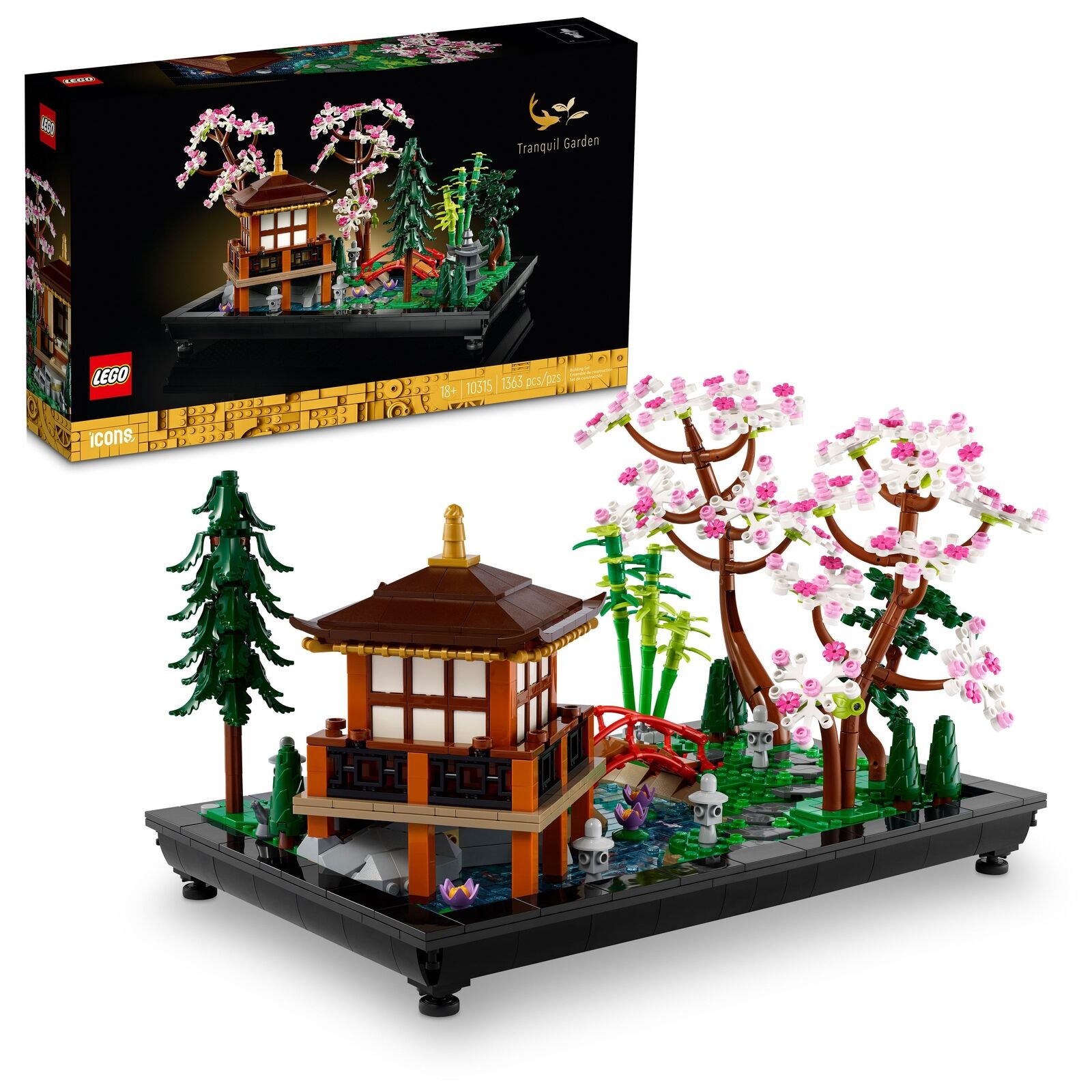 LEGO Icons - Tranquil Garden - 1363pcs